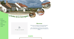 Desktop Screenshot of ferme-la-sauvagere.fr